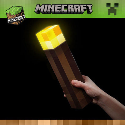 Lámpara de Minecraft – Antorcha LED con Cambio de Color